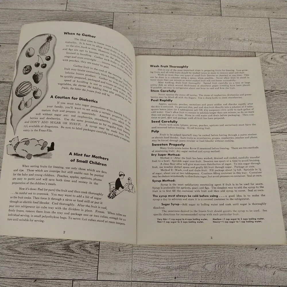 Vtg‎ Westinghouse Food Freezing Instruction Book Cookbook - Illustrated